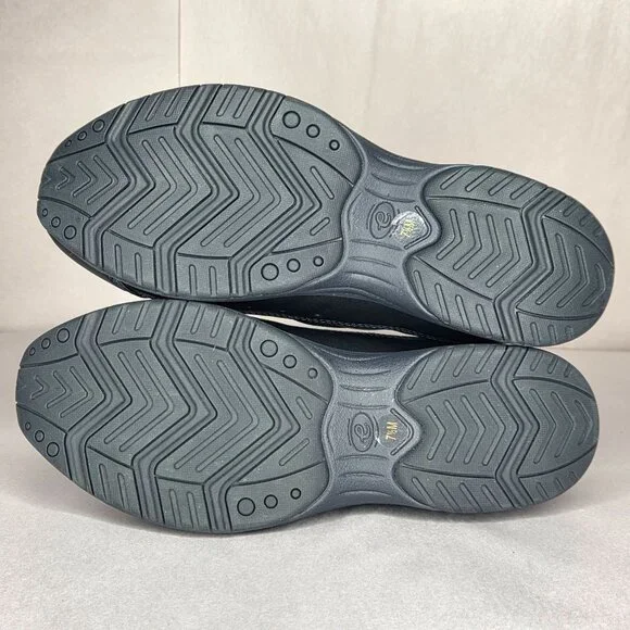 Easy Spirit Women's Travel Time Navy Slip-On Walking Sneaker Mule - Picture 5 of 6